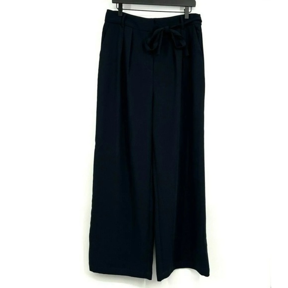 Seed Heritage Pants Wide Leg Tie Waist High Rise - Picture 1 of 9